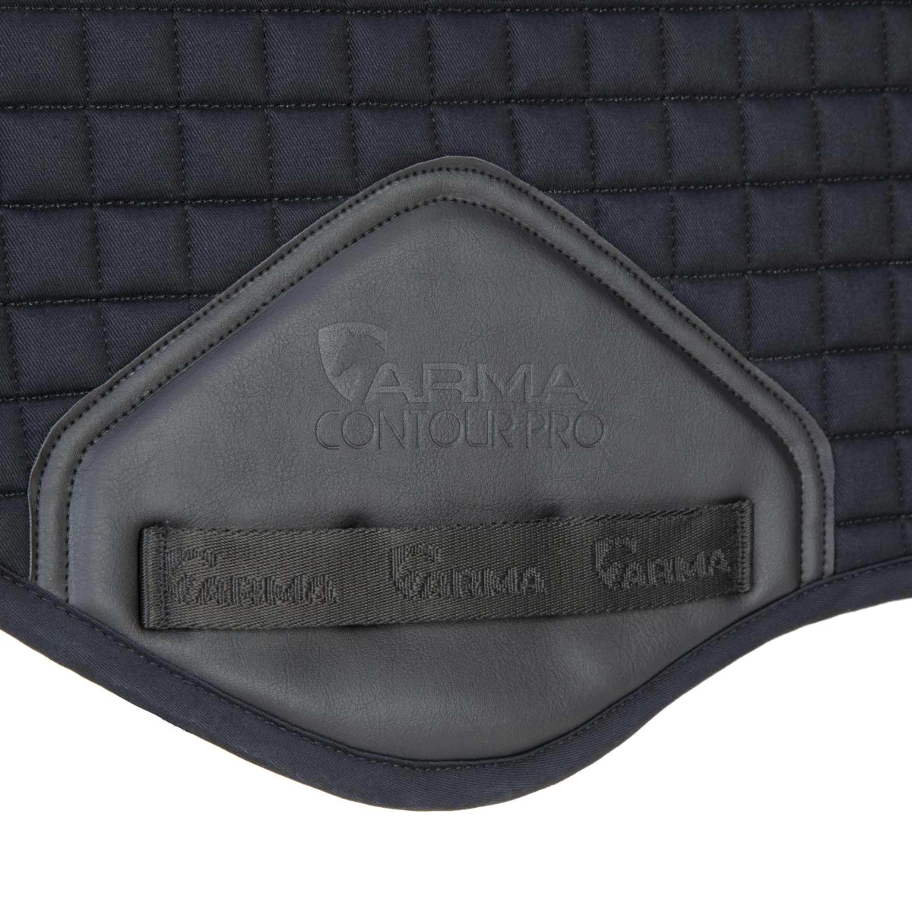 Arma by Shires Saddlepad Soft Grip Jumping Black