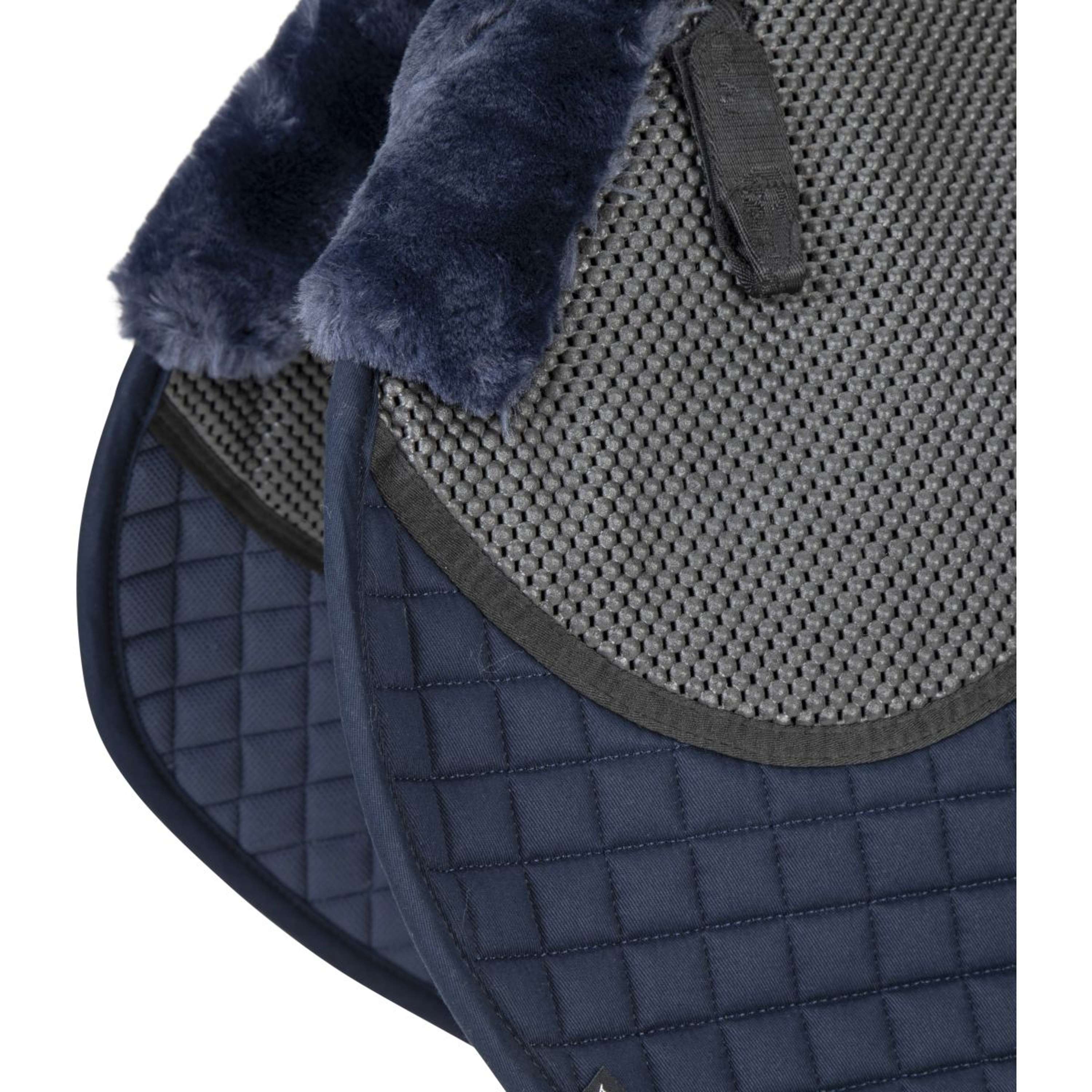 Arma by Shires Saddlepad Soft Grip Jumping Navy
