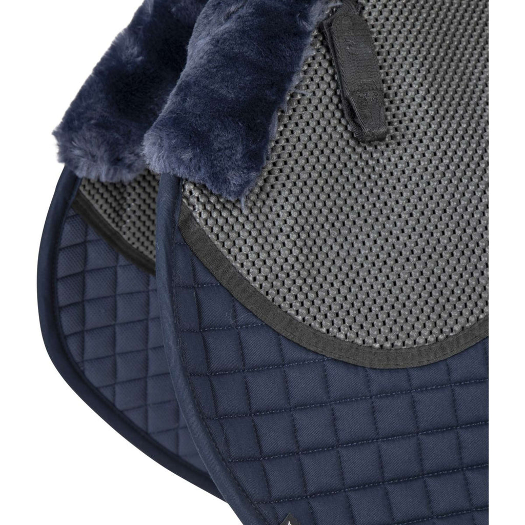 Arma by Shires Saddlepad Soft Grip Jumping Navy