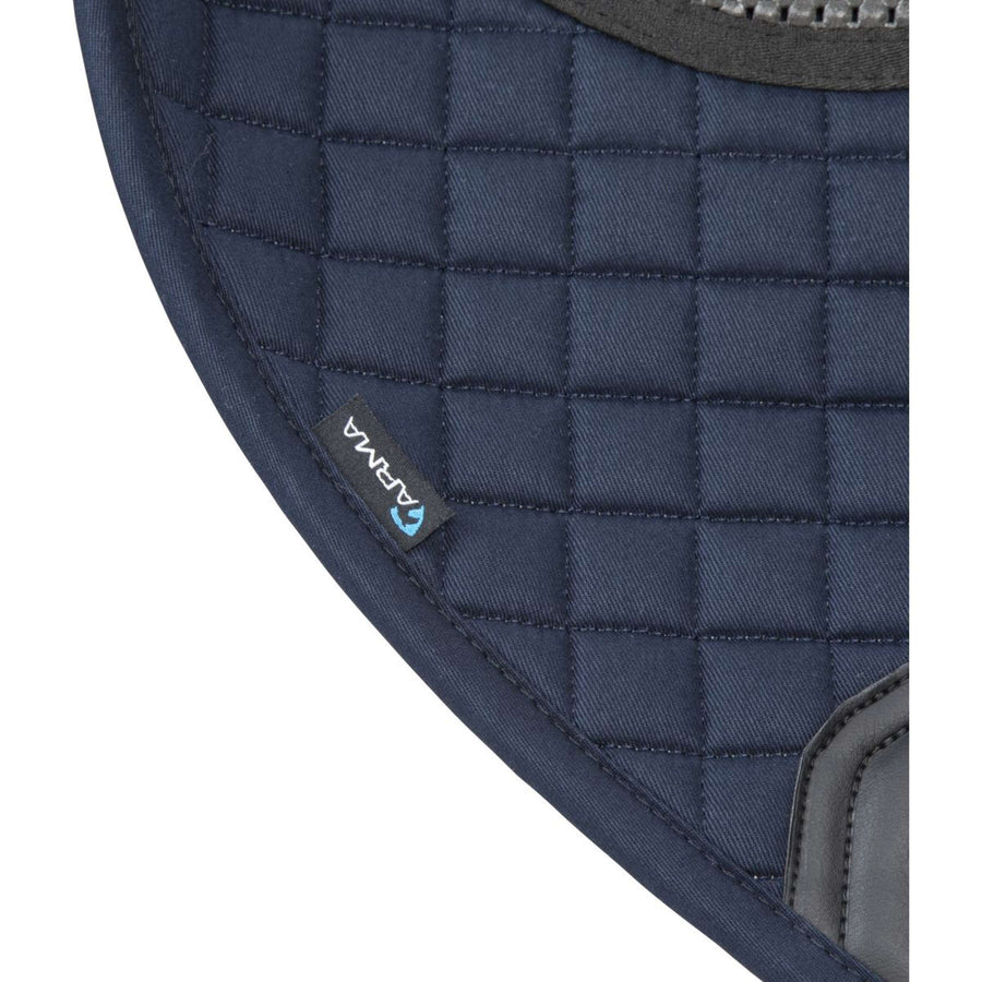 Arma by Shires Saddlepad Soft Grip Jumping Navy