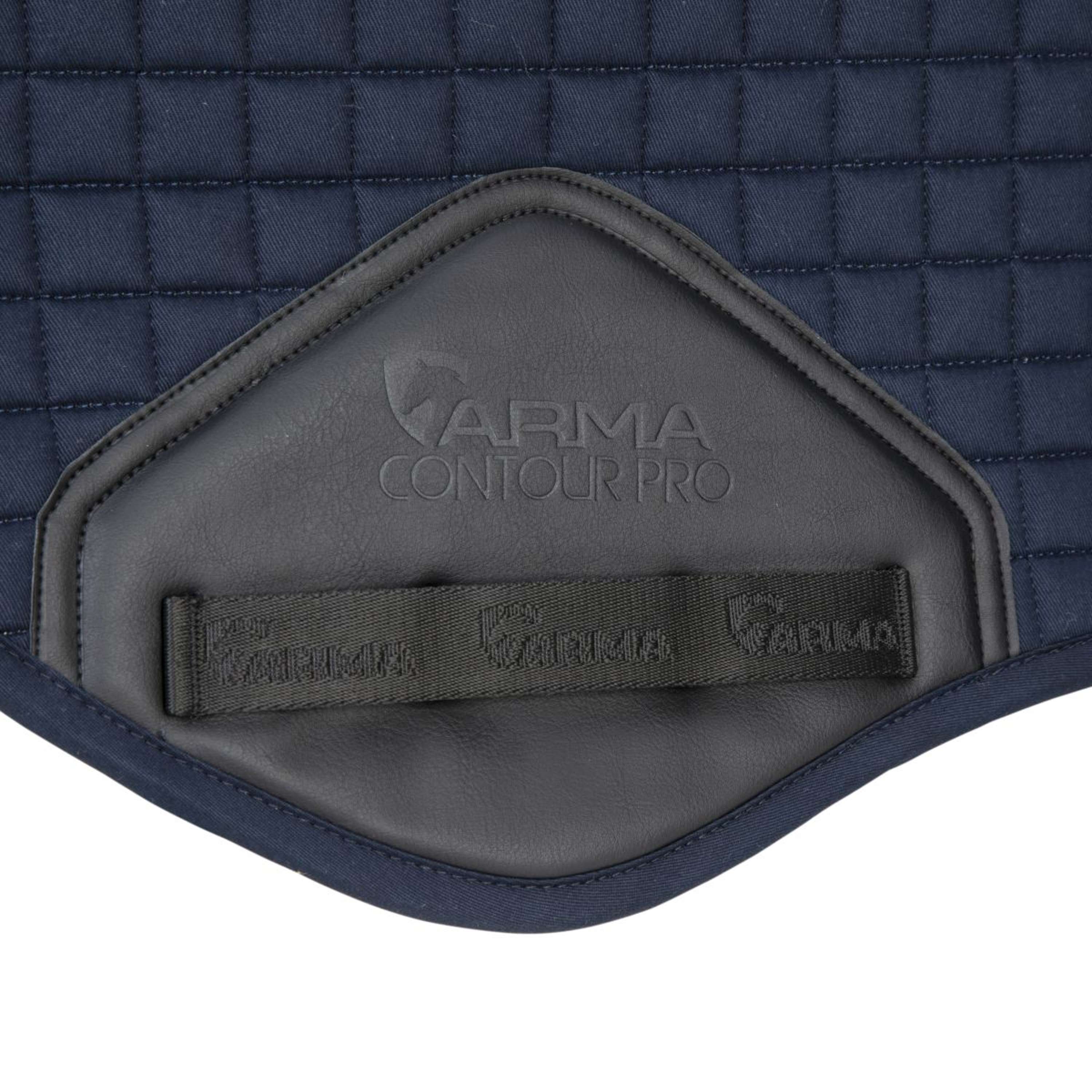 Arma by Shires Saddlepad Soft Grip Jumping Navy