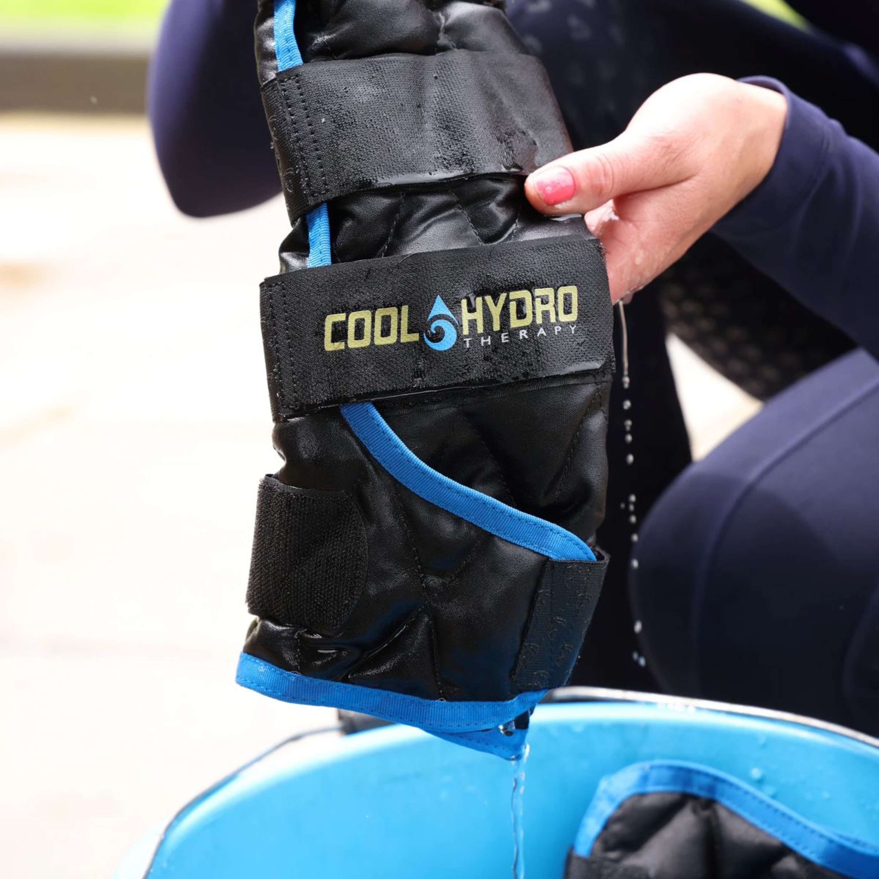 Arma by Shires Leg protection Cool Hydro Therapy Black