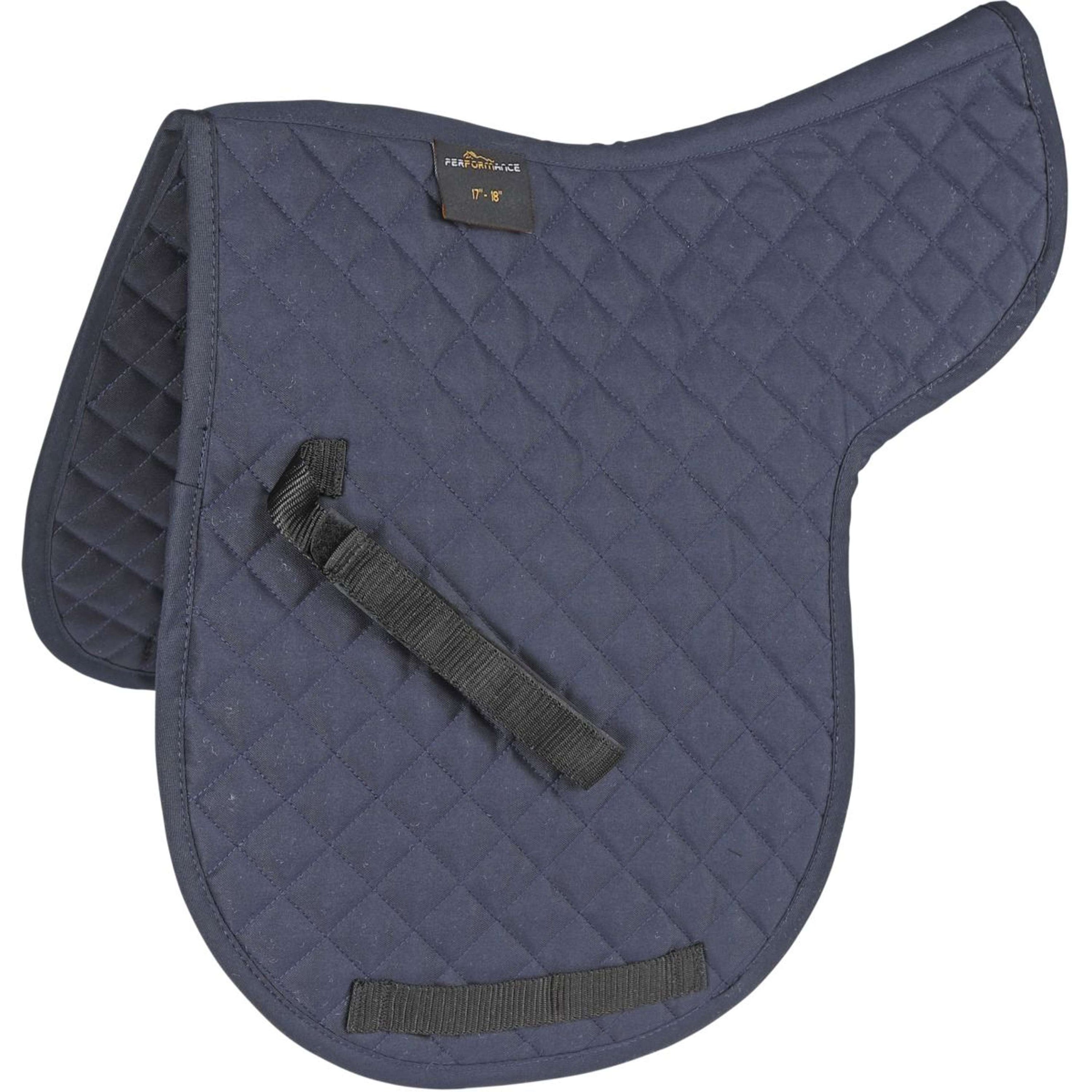 Performance Saddlepad Lite Saddle Shaped Navy Performance Saddlepad Lite Saddle Shaped Navy