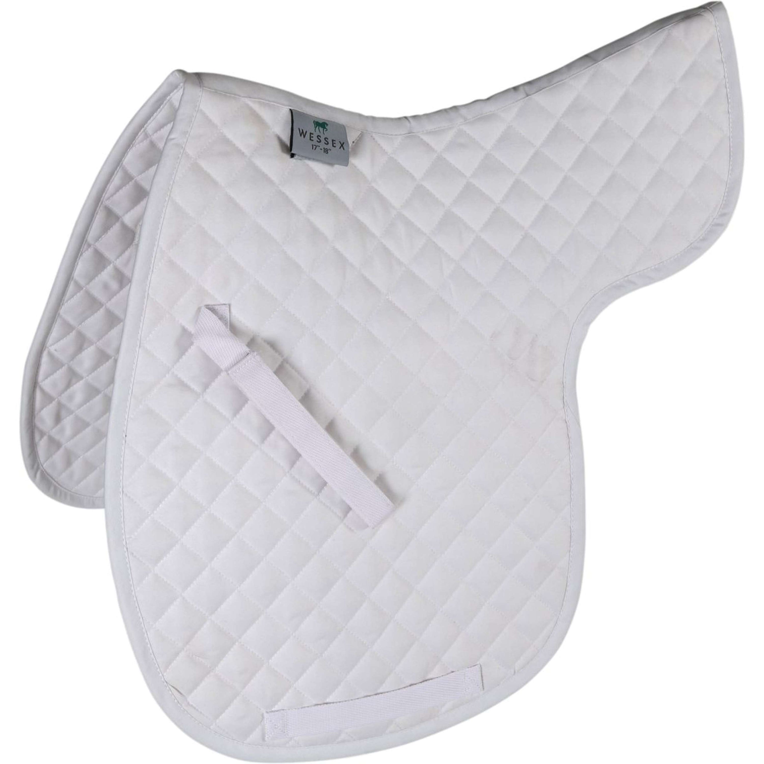 Performance Saddlepad Lite Saddle Shaped White