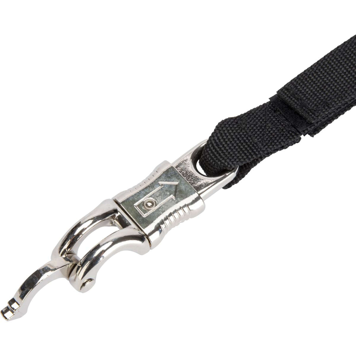 Shires Ribbon Tie Bungee Breakaway Black