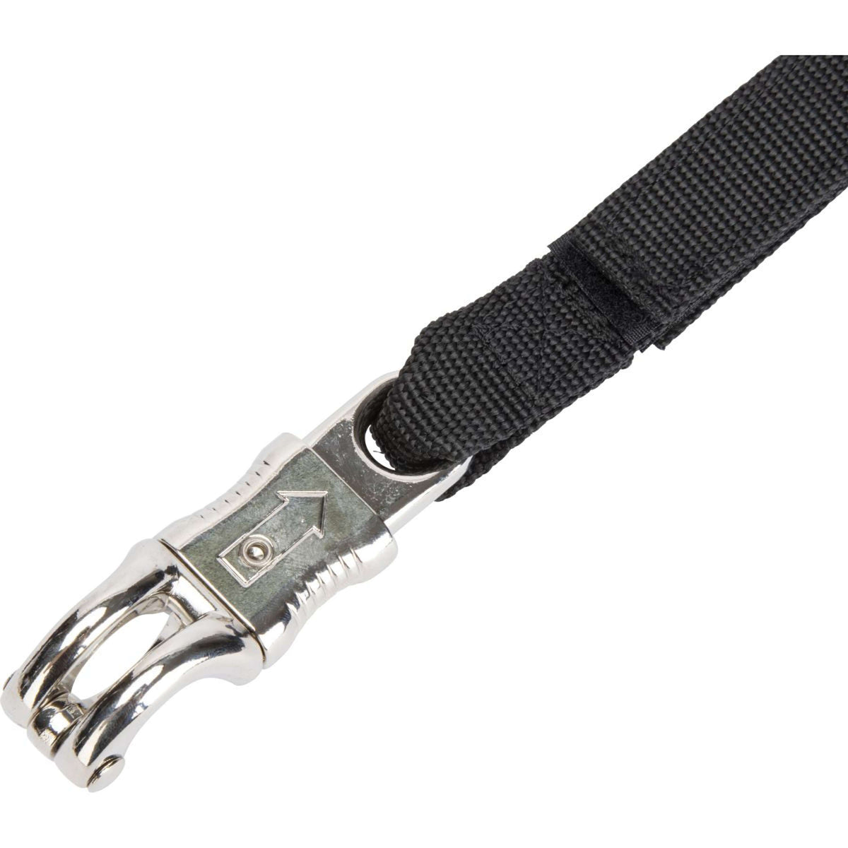 Shires Ribbon Tie Bungee Breakaway Black