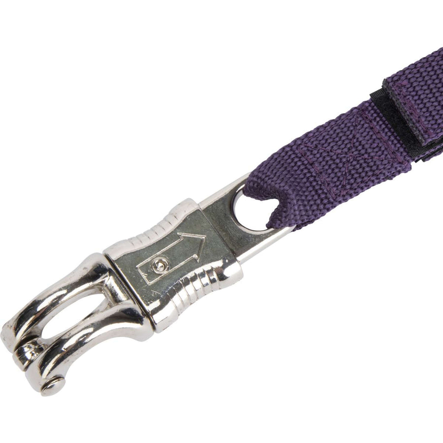 Shires Ribbon Tie Bungee Breakaway Purple