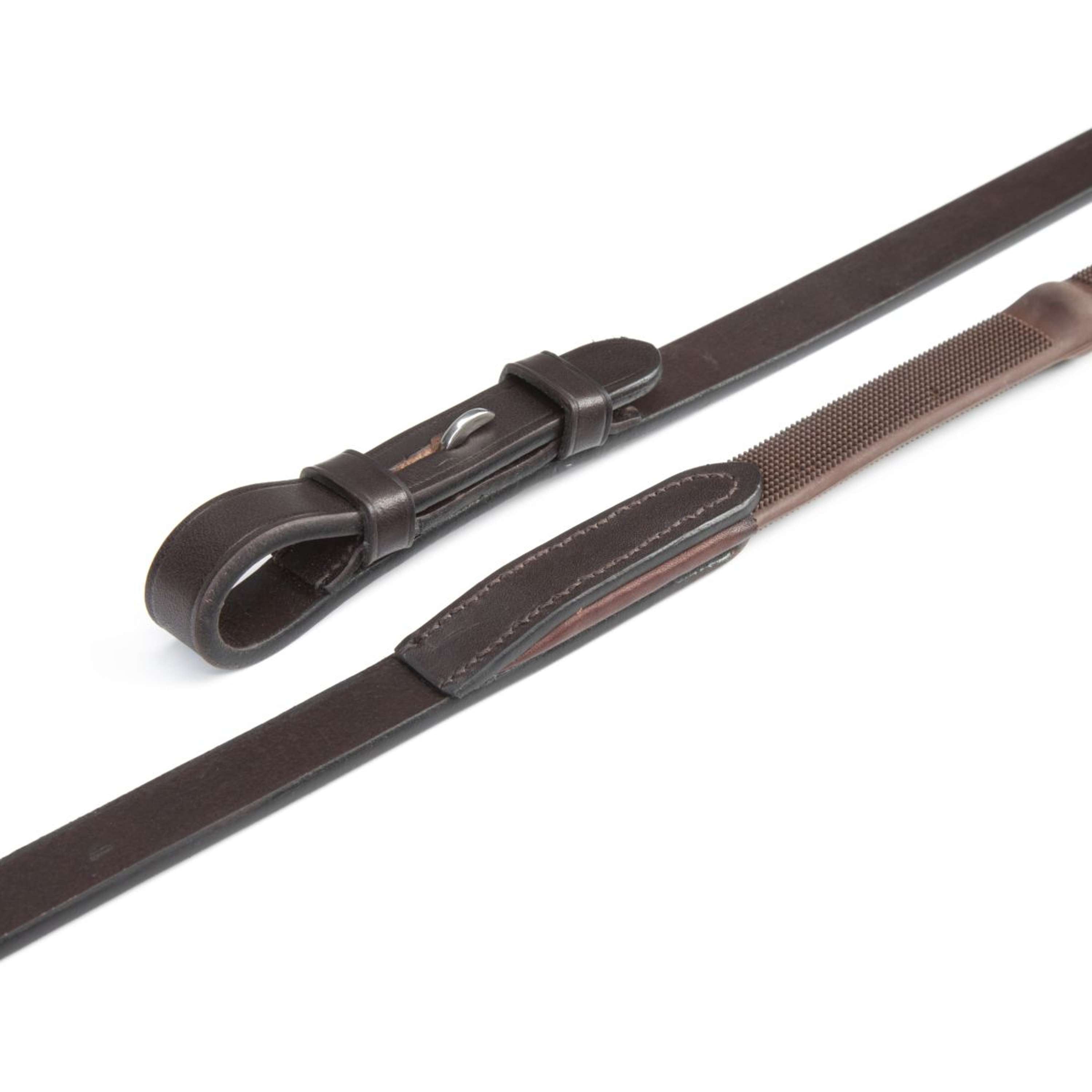 Velociti by Shires Reins Lusso Elite Pro Havana