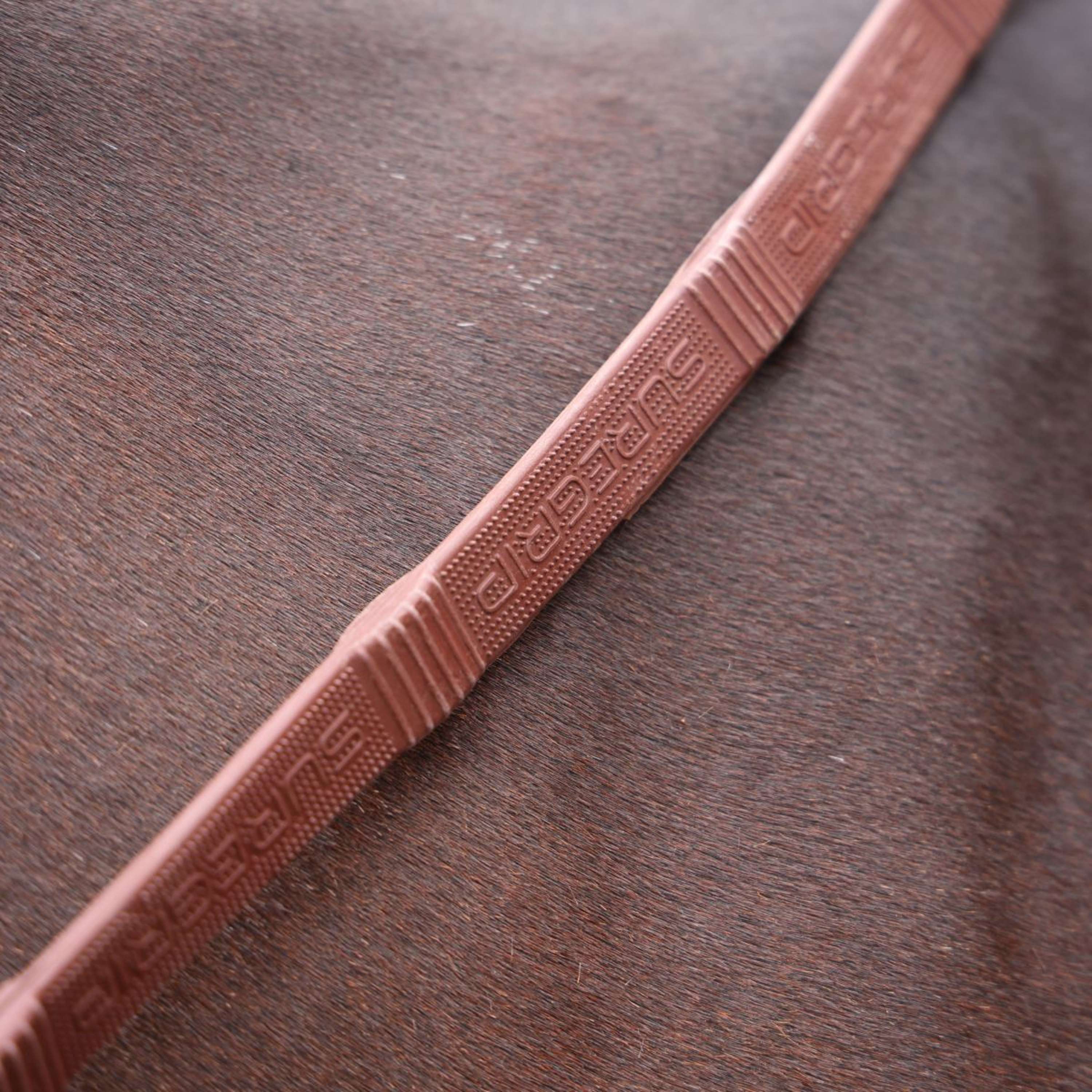 Velociti by Shires Reins Lusso Elite Pro SureGrip Havana