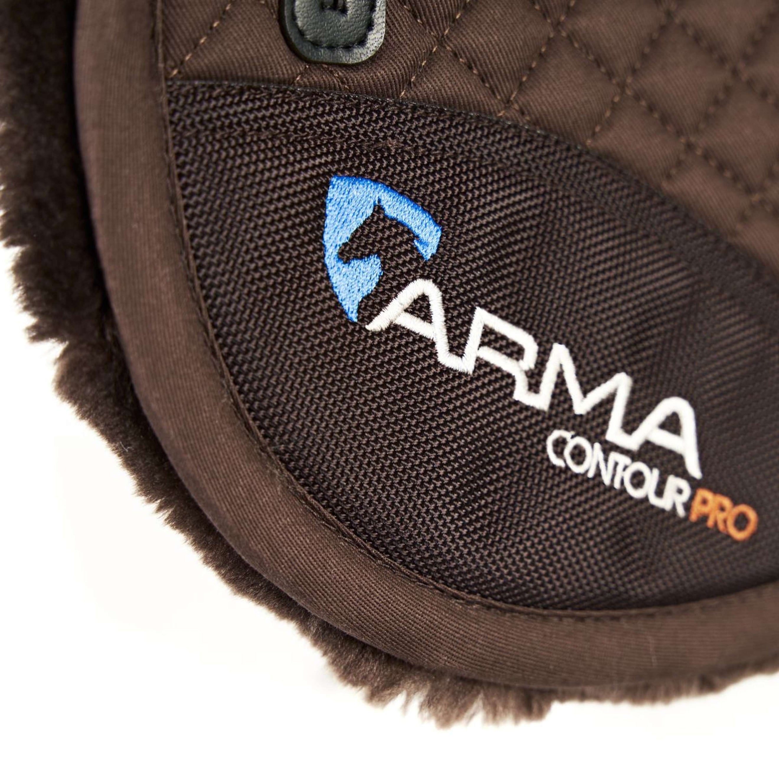 Arma by Shires Half Pad Blue/Brown