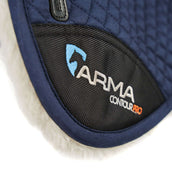 Arma by Shires Half Pad Navy/Natural