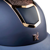 Karben by Shires Cap Valentina Navy/Rose Gold