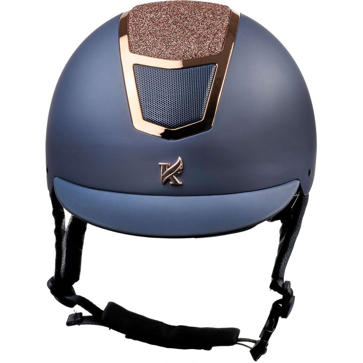 Karben by Shires Cap Valentina Navy/Rose Gold