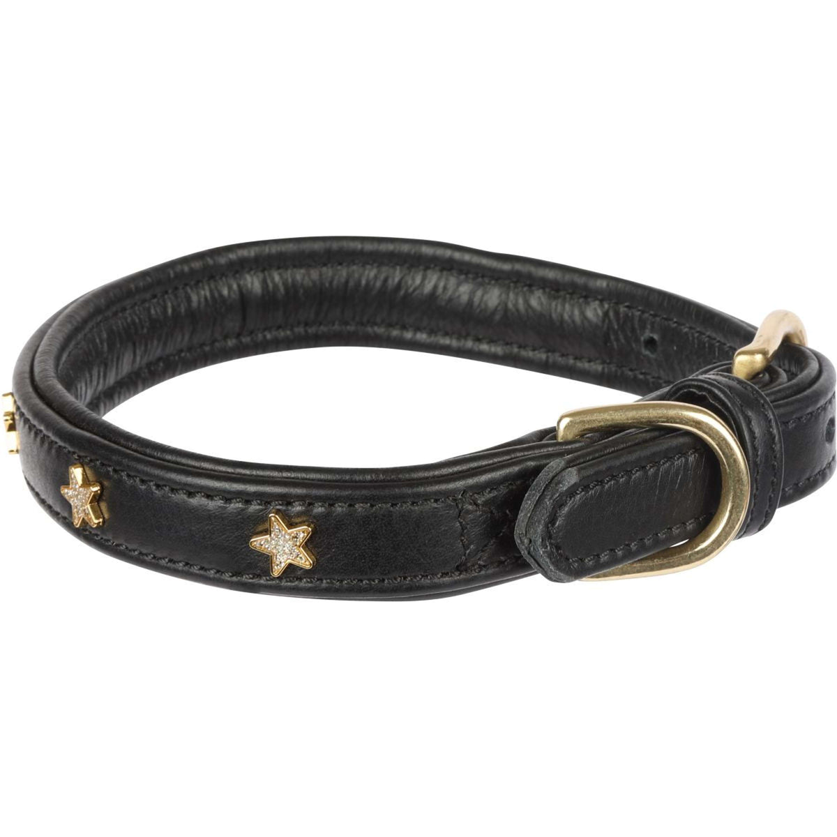 Digby & Fox Dog Collar Star Black