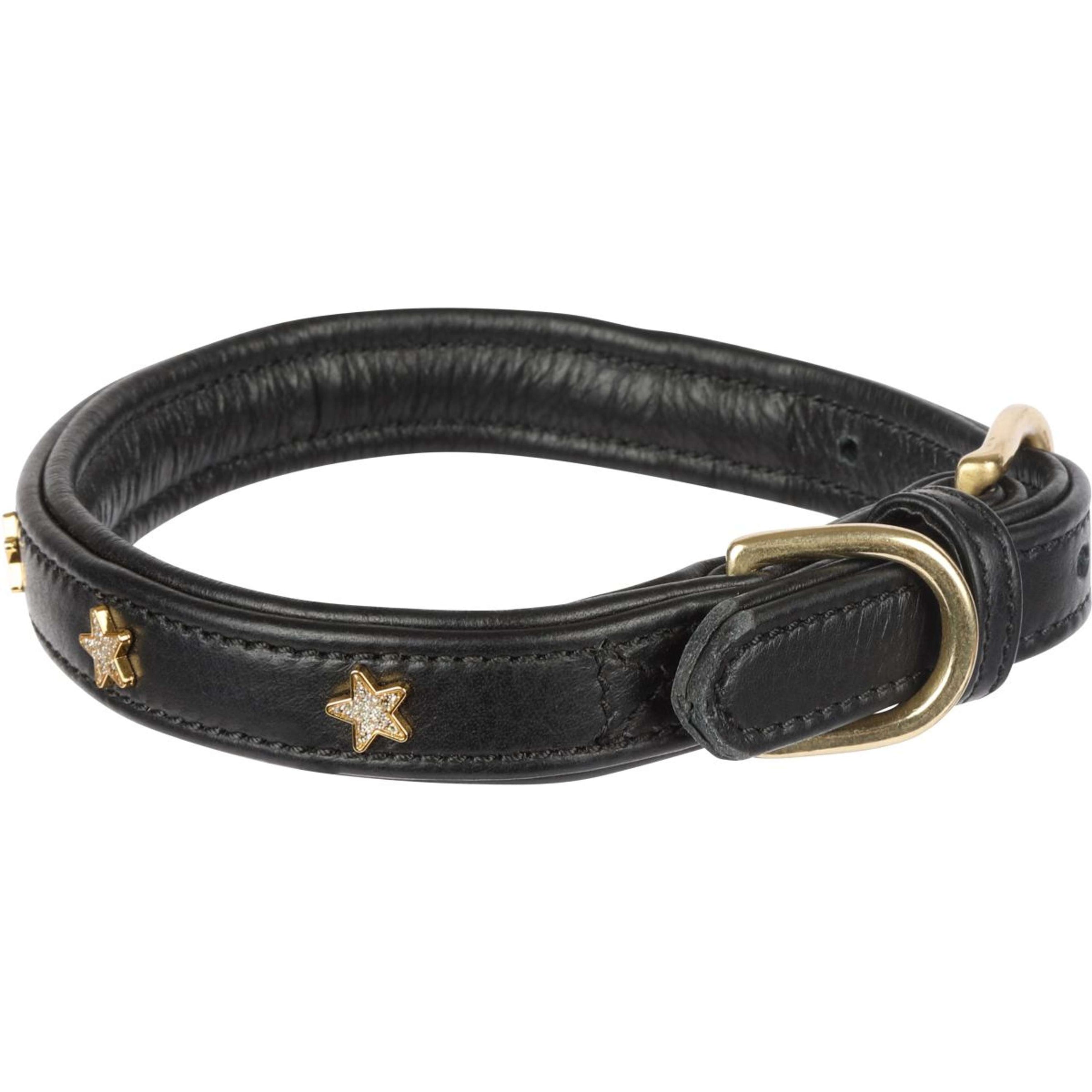 Digby & Fox Dog Collar Star Black