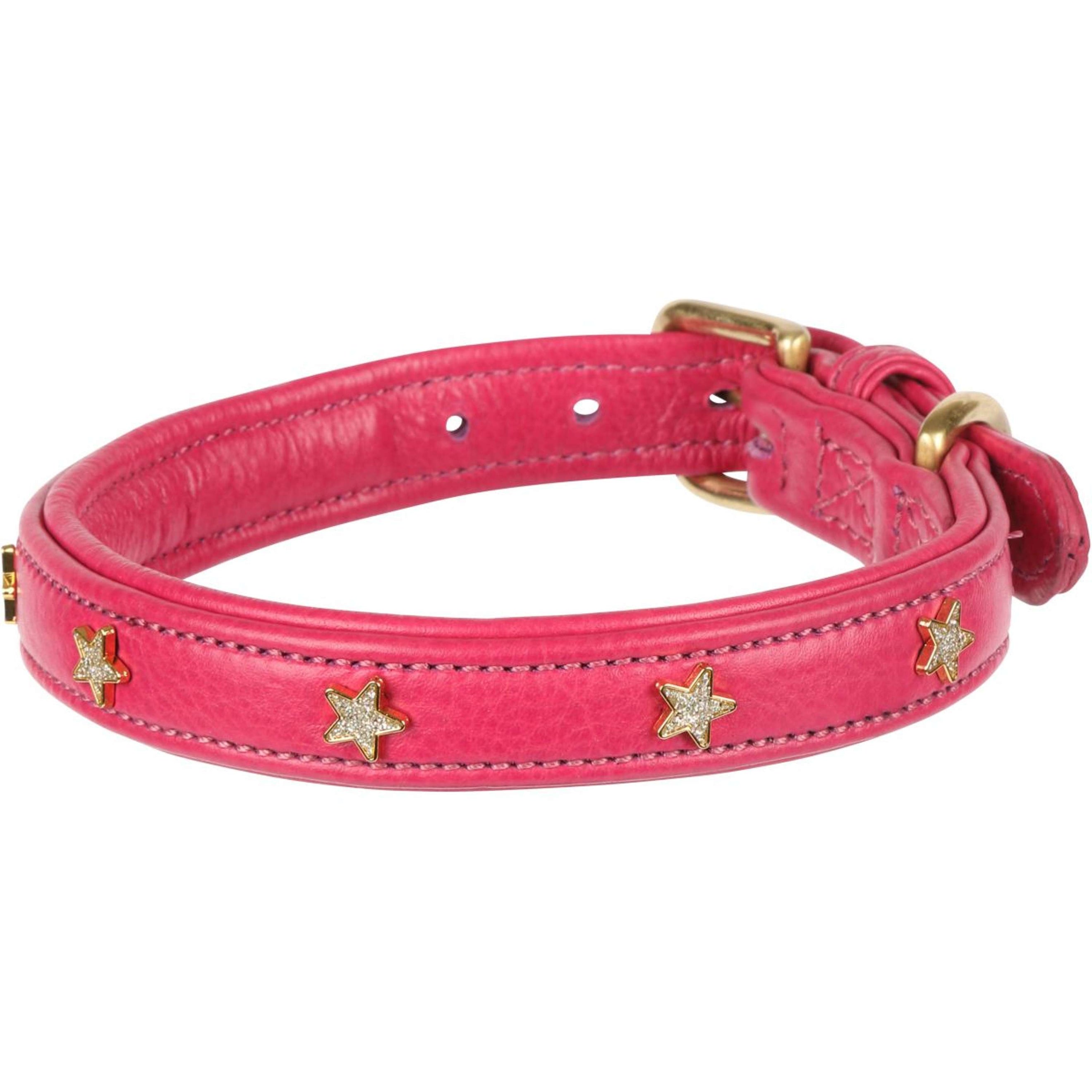 Digby & Fox Dog Collar Star Pink