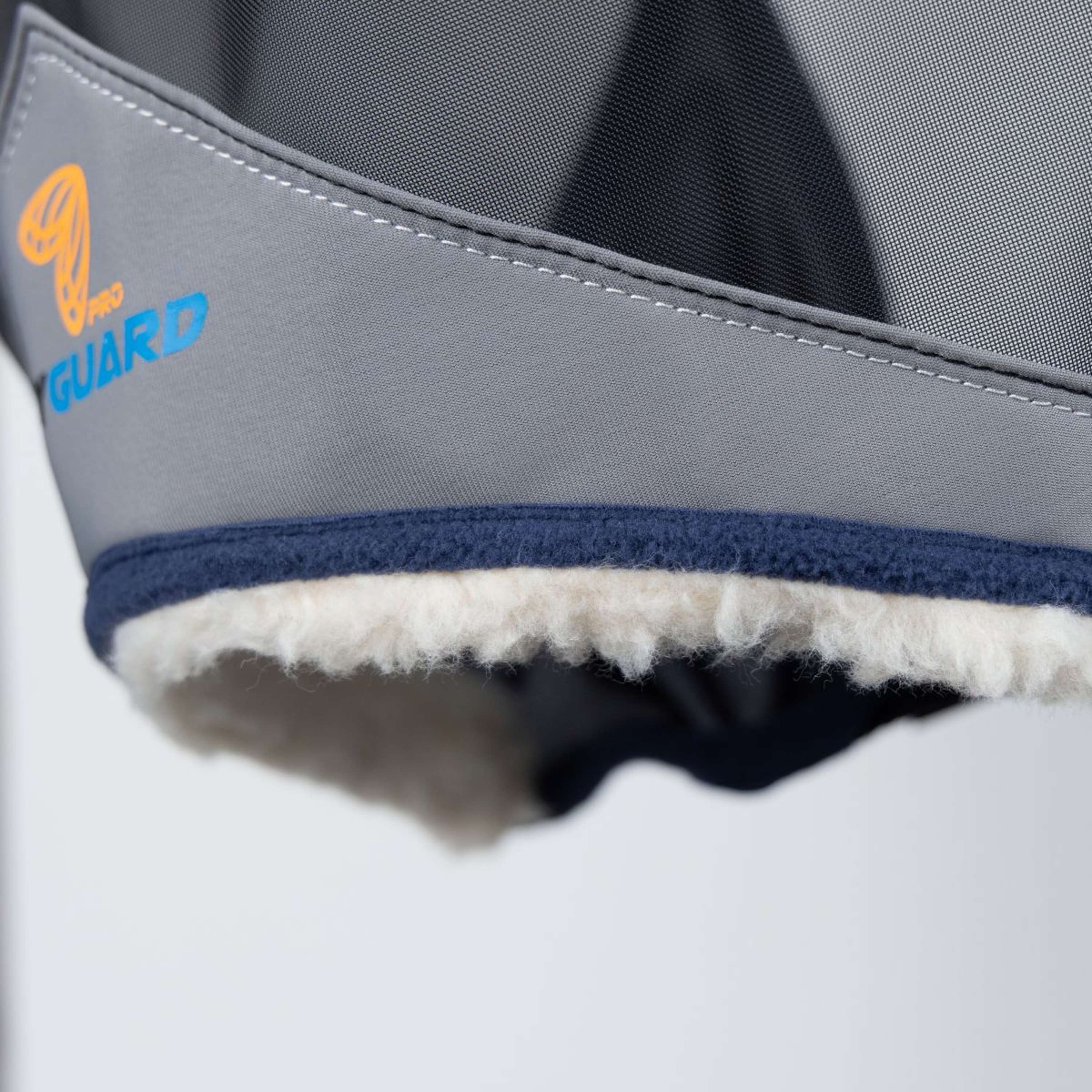 FlyGuard by Shires Fly Mask Pro Fine Mesh without Ears Navy