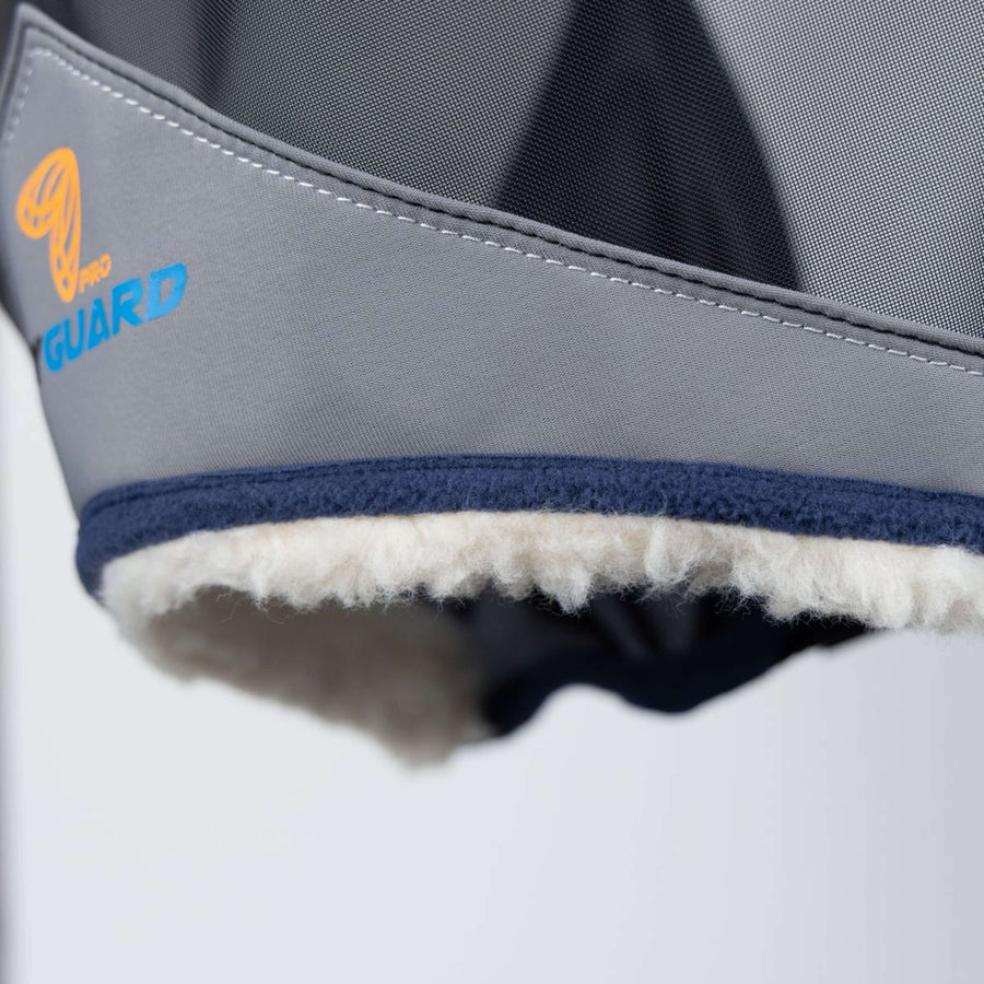 FlyGuard by Shires Fly Mask Pro Fine Mesh without Ears Navy