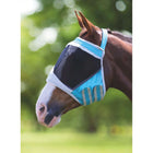 Shires Fly Mask Fine Mesh Earless Teal