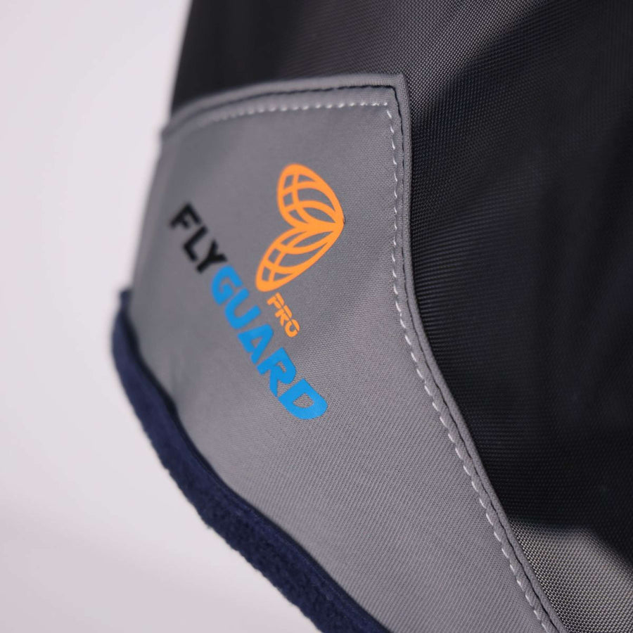 FlyGuard by Shires Fly Mask Pro Fine Mesh with Ear Hole Navy