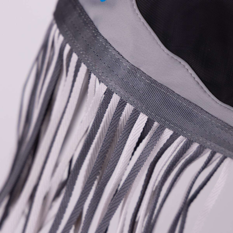 FlyGuard by Shires Fly Mask Pro Fine Mesh with Ears and Tassels Jet