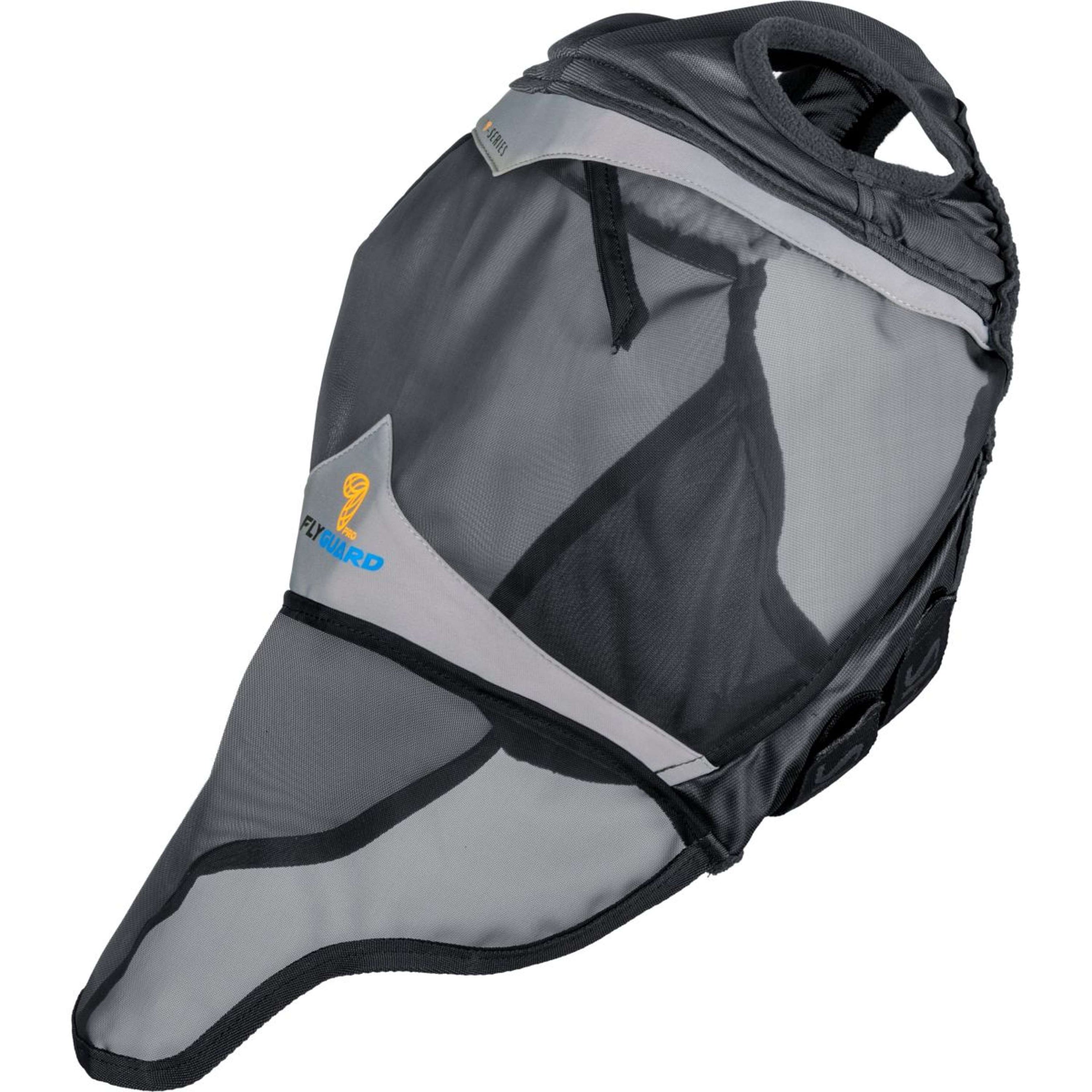 FlyGuard Fly Mask Pro Fine Mesh met Ooruitsparing en Neusflap Jet