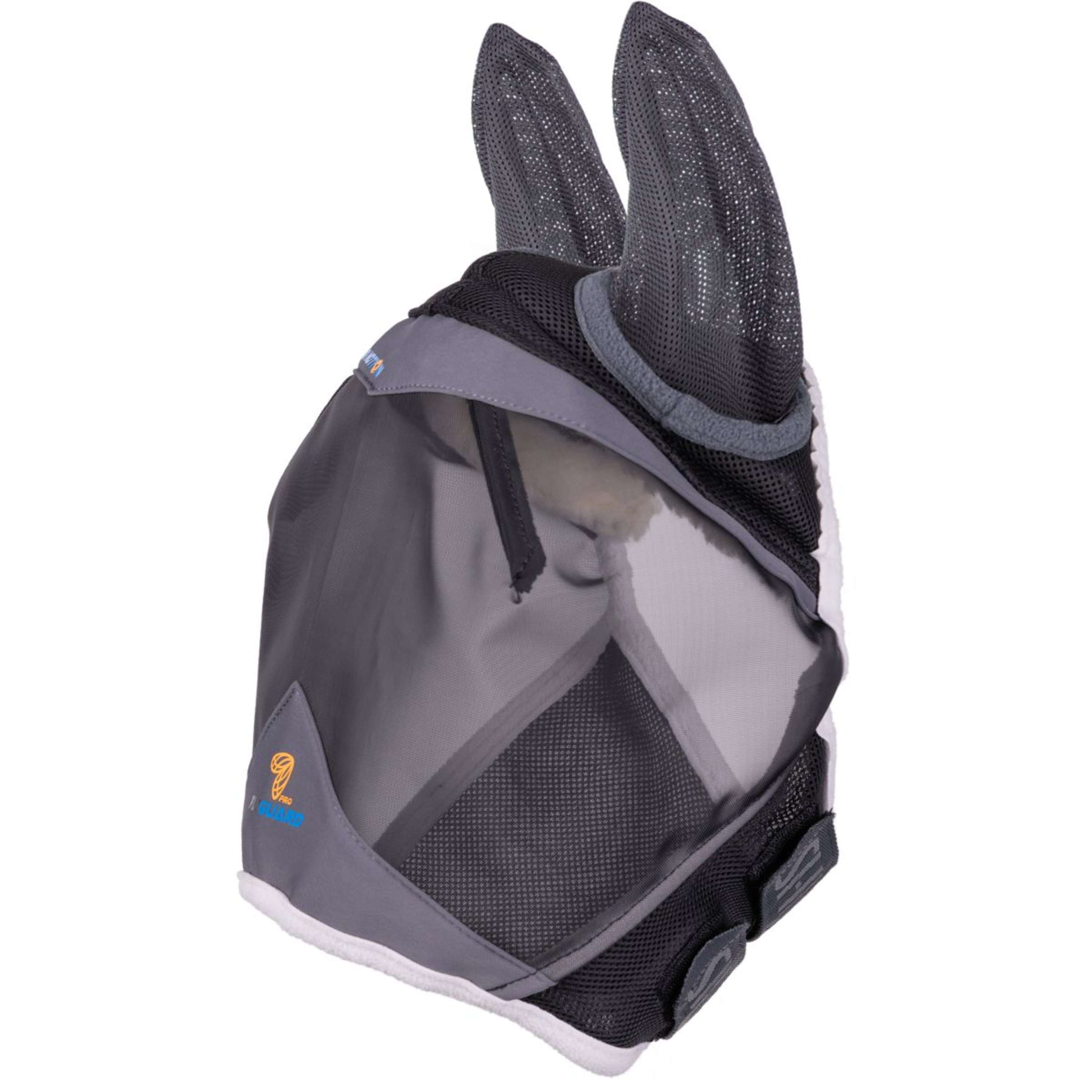 FlyGuard by Shires Fly Mask Pro Air Motion with Ears DarkGrey