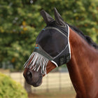 FlyGuard by Shires Fly Mask Pro Air Motion with Ears and Tassels Khaki