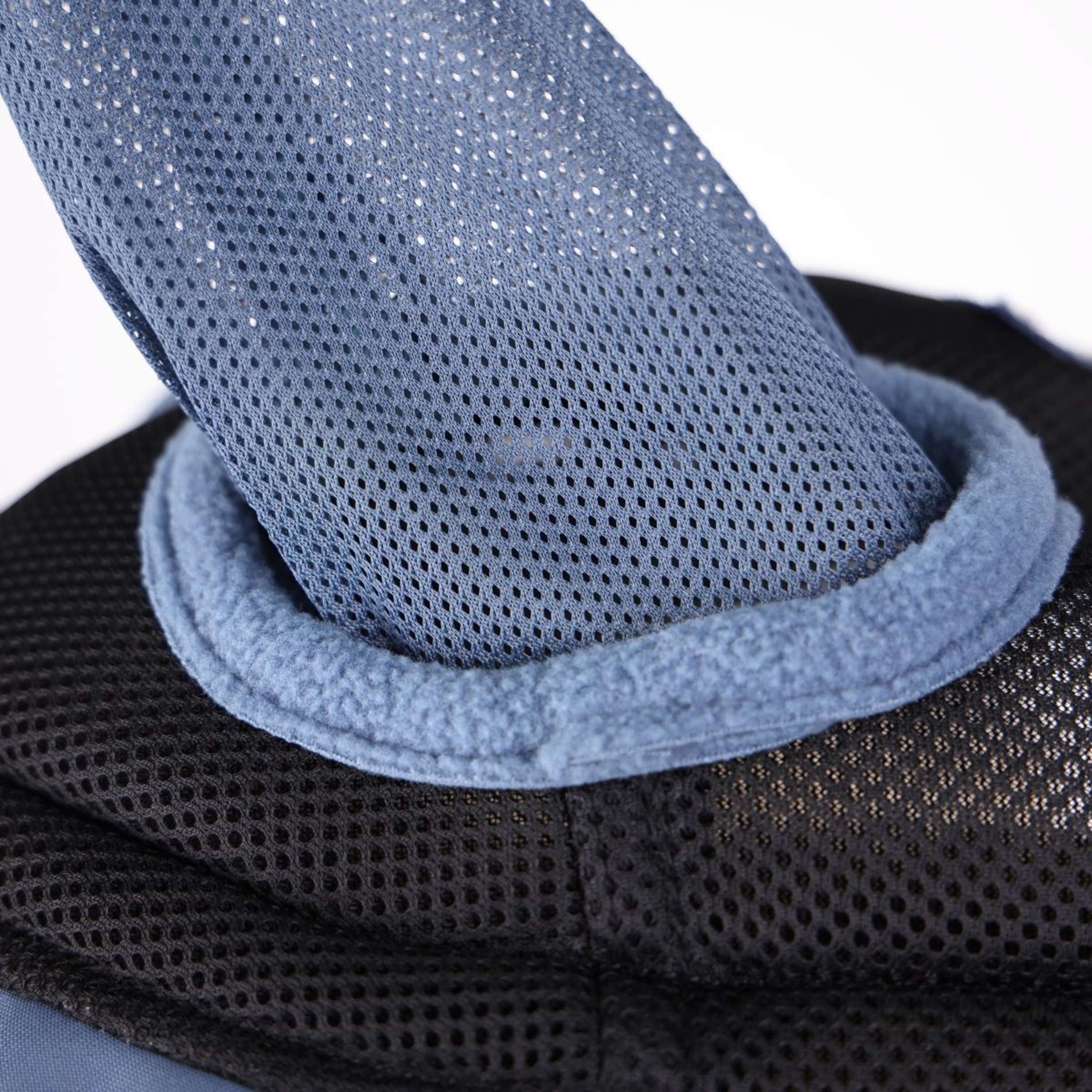 FlyGuard by Shires Fly Mask Pro Air Motion with Ears and Nose Deep Airforce Blue