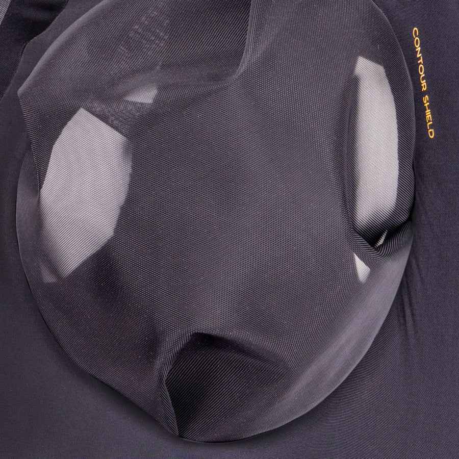 Shires Fly Mask Stretch with Nose Jet Black