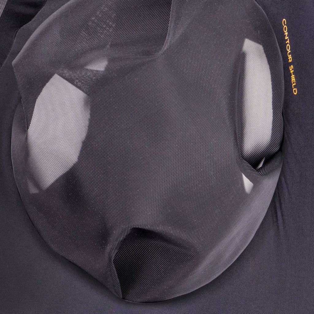 Shires Fly Mask Stretch with Nose Jet Black