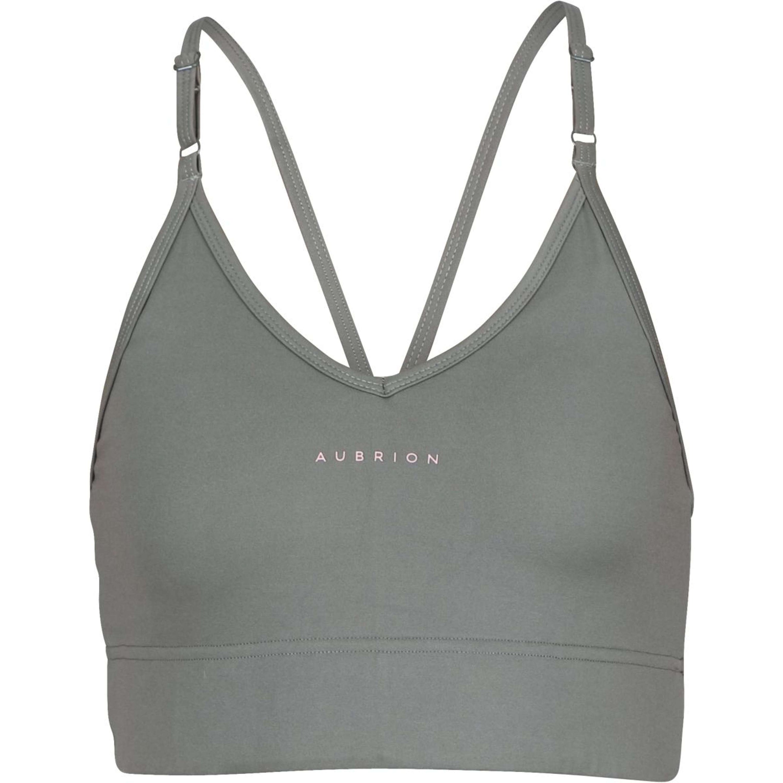 Aubrion Sports Bra Invigorate Olive