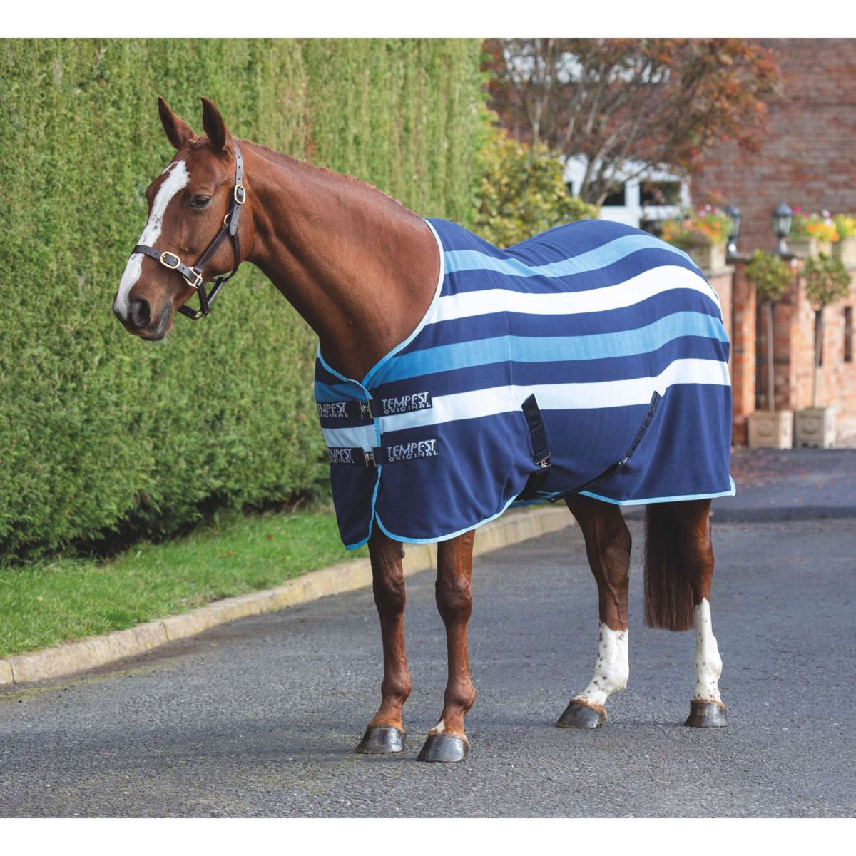 Tempest Fleece Rug Original Newmarket Blue