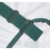 Highlander Plus Fly Rug Combo White/Black Cherry