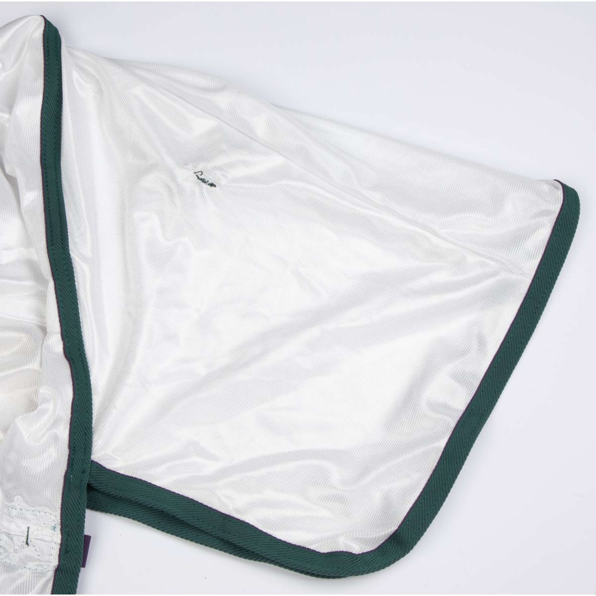 Highlander Plus Fly Rug Combo White/Black Cherry