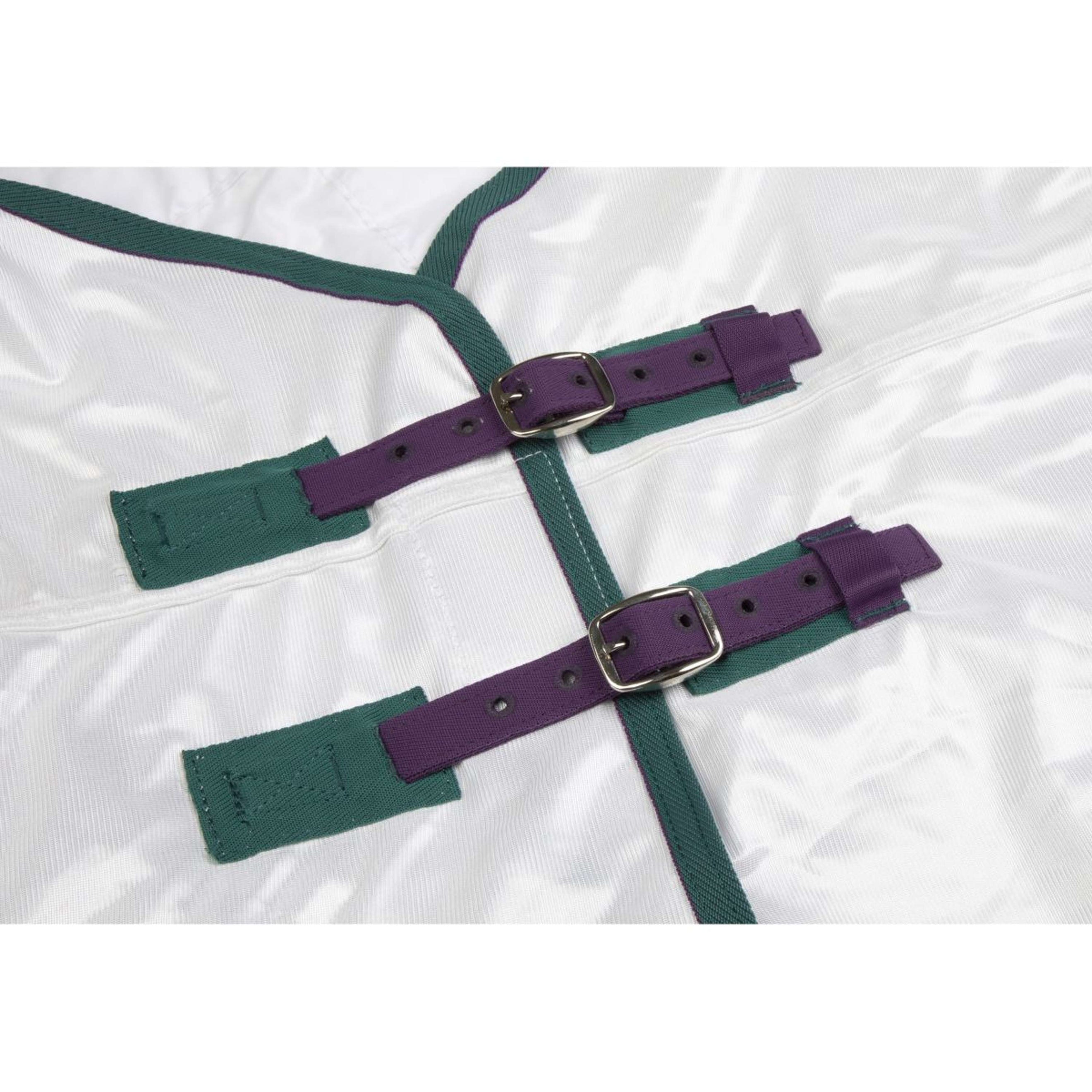 Highlander Plus Fly Rug Combo White/Black Cherry Highlander Plus Fly Rug Combo White/Black Cherry