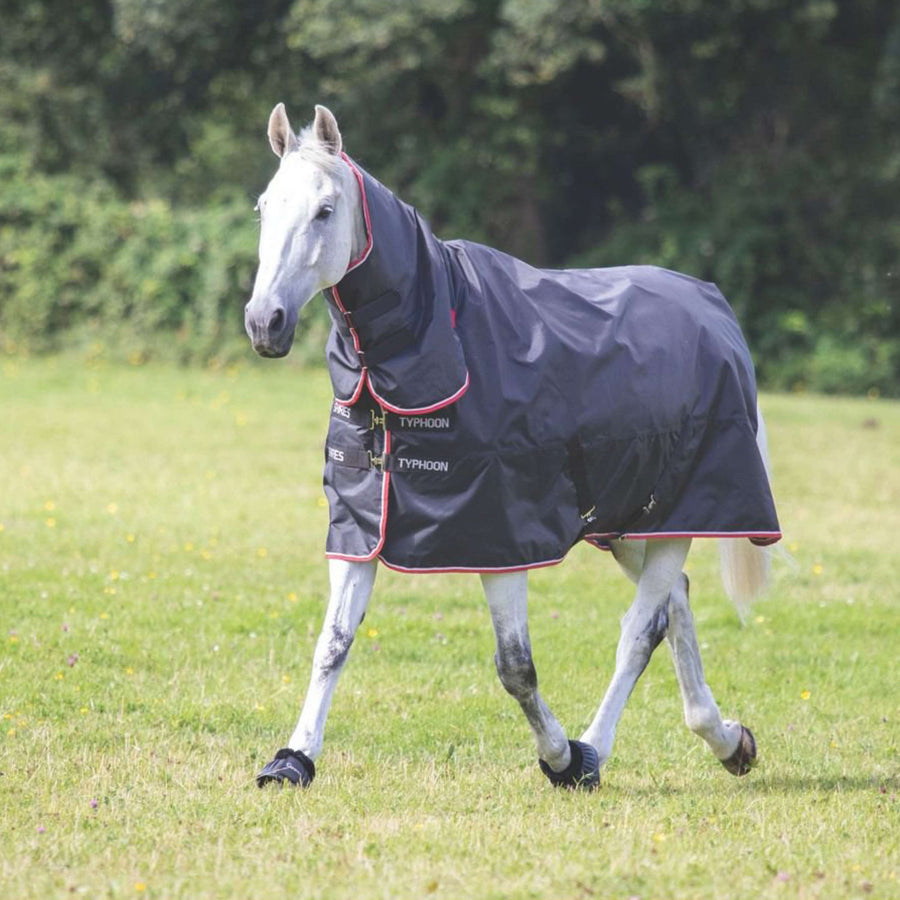 Tempest Original by Shires Winter Rug Turnout Typhoon Combo 200g Black
