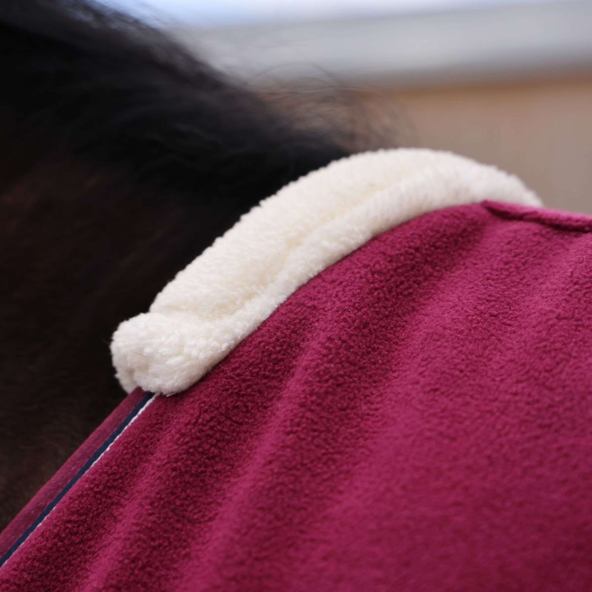 Tempest Original by Shires Sweat Rug Original Fleece/Mesh Maroon