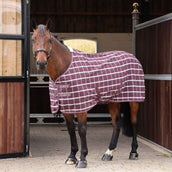 Tempest Original by Shires Stable Rug Original Stable Maroon Check