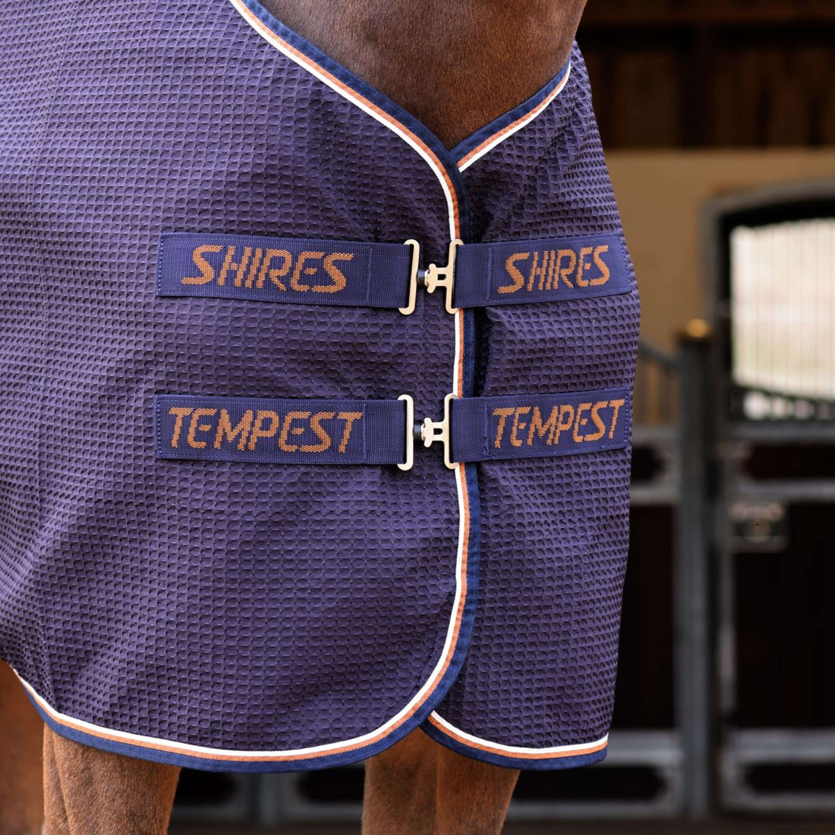 Tempest Original by Shires Sweat Rug Original Waffle Navy