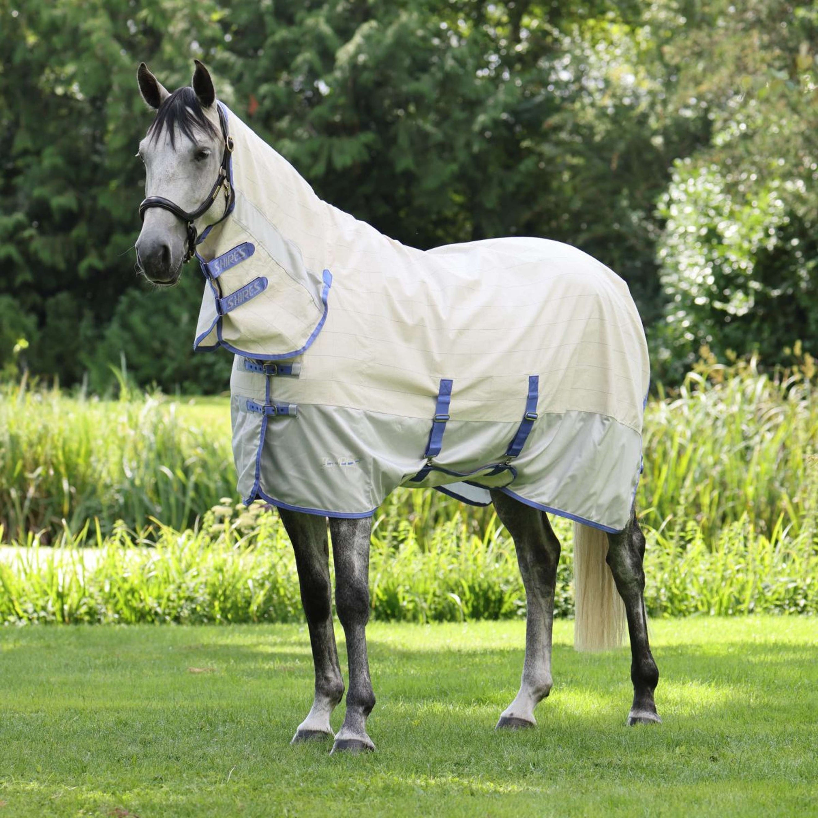 Tempest Original by Shires Summer Rug Original Summer Shield Grey