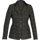 Aubrion by Shires Competition Jacket Saratoga Dark Green Check