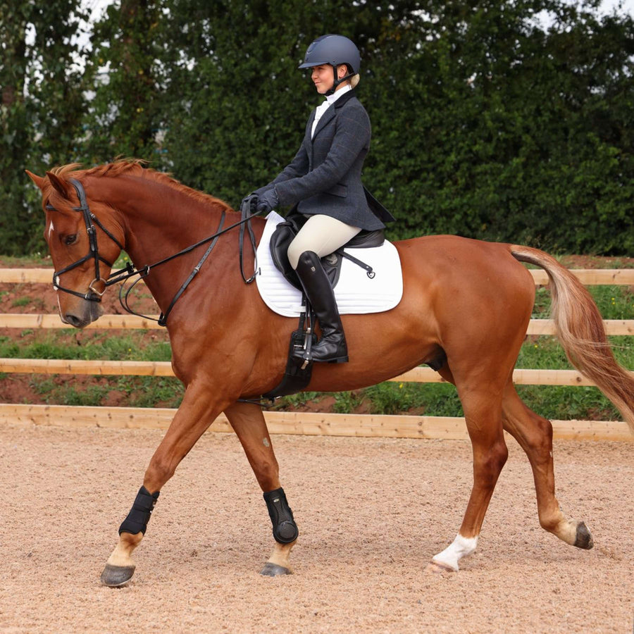 Aubrion by Shires Competition Jacket Saratoga Juniper Navy Check
