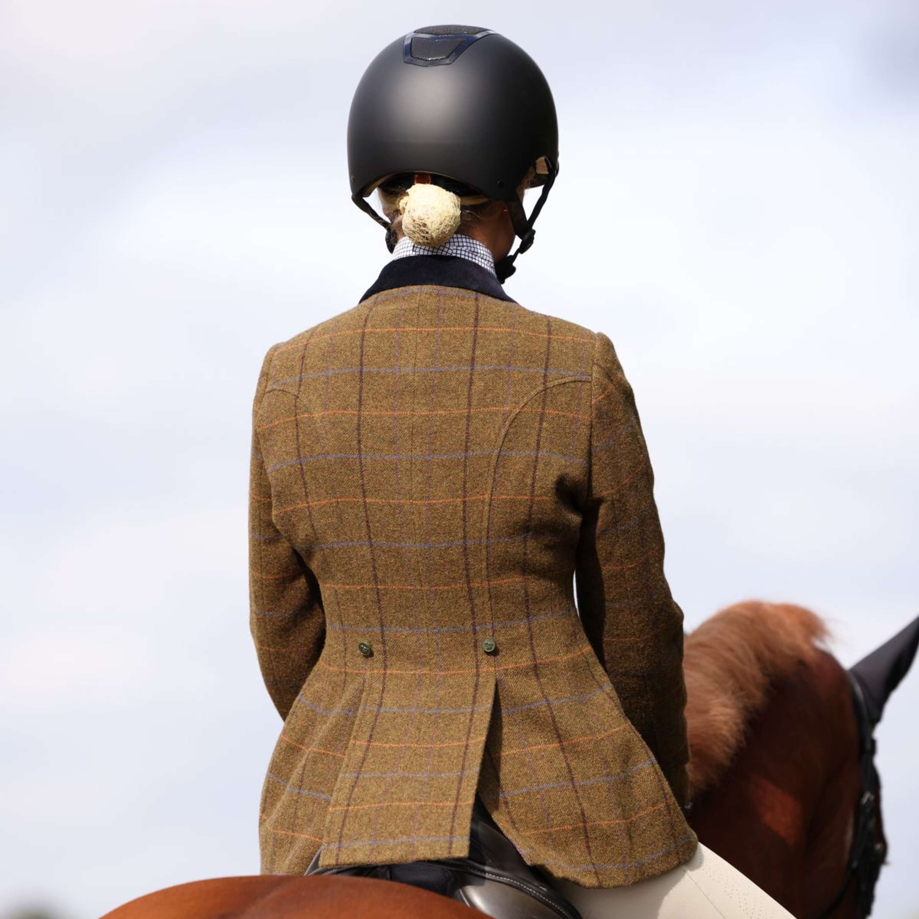 Aubrion by Shires Competition Jacket Saratoga Oak Brown Check
