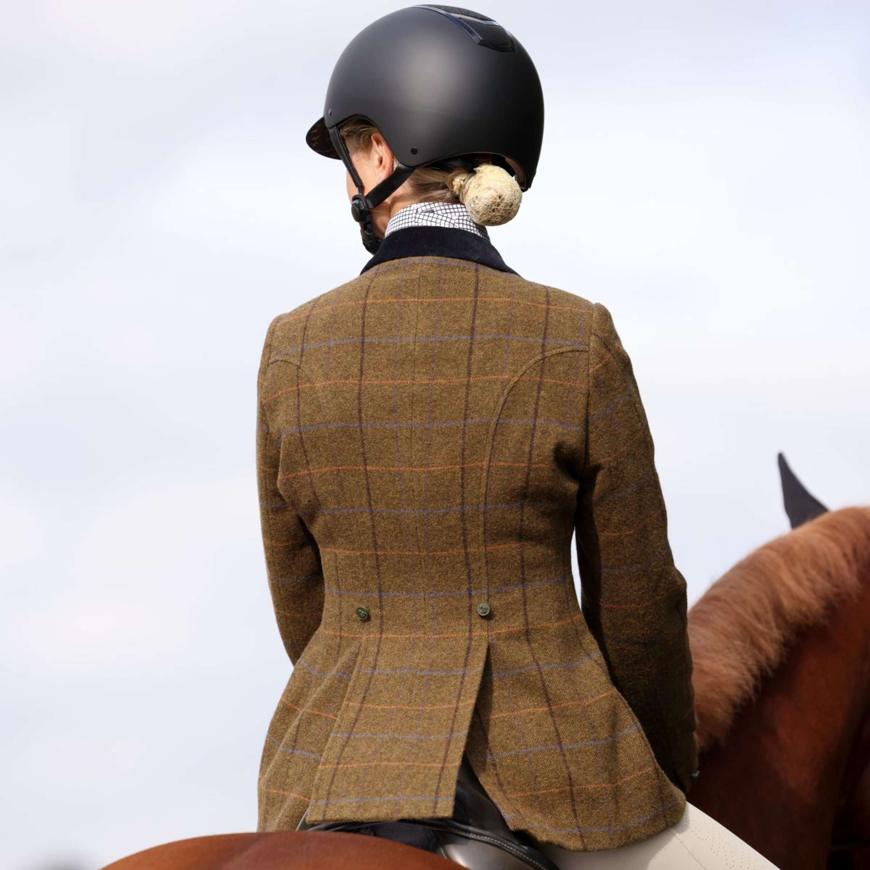 Aubrion by Shires Competition Jacket Saratoga Oak Brown Check