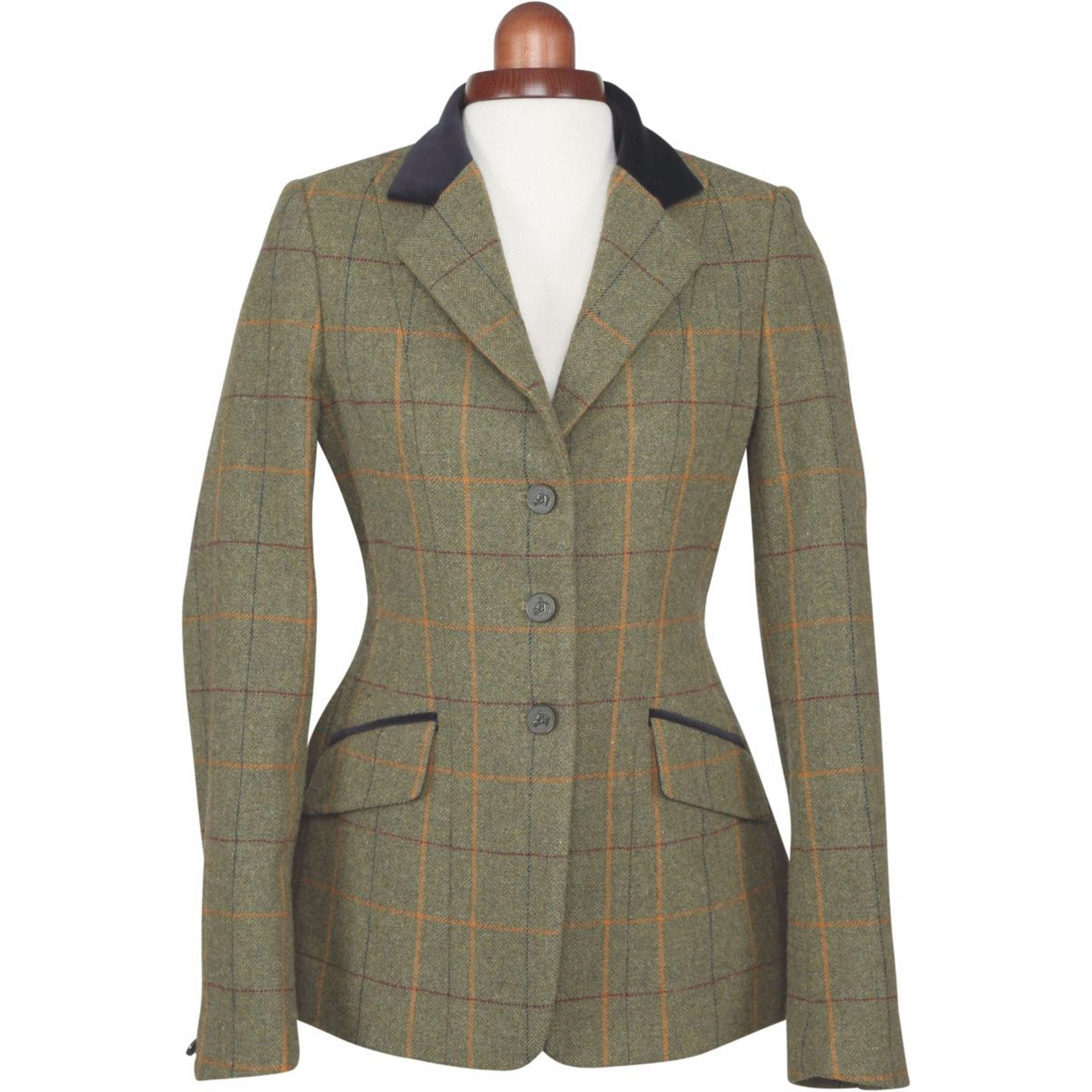 Aubrion by Shires Competition Jacket Saratoga Red/Yellow/Blue Check