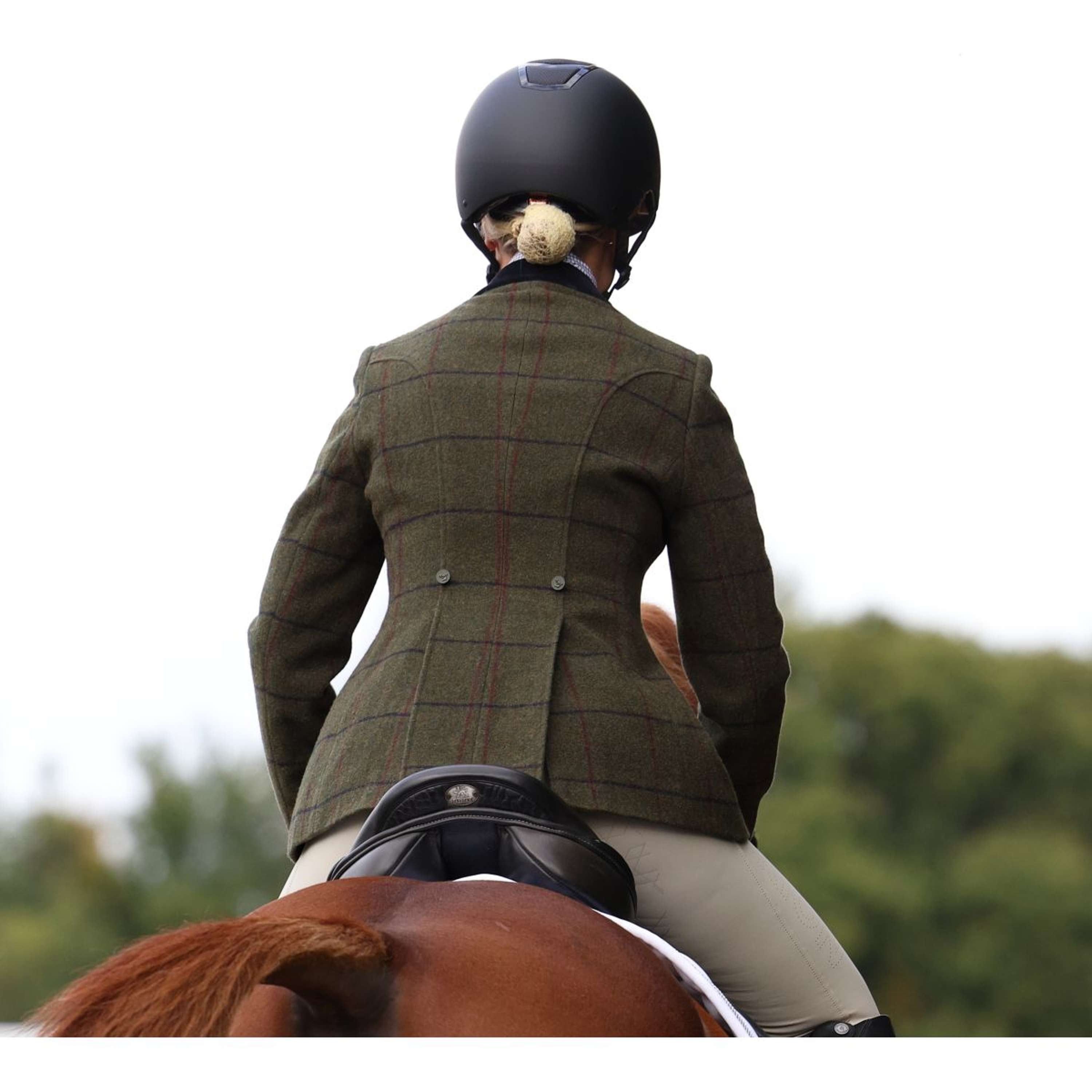 Aubrion by Shires Competition Jacket Saratoga Spruce Green Check
