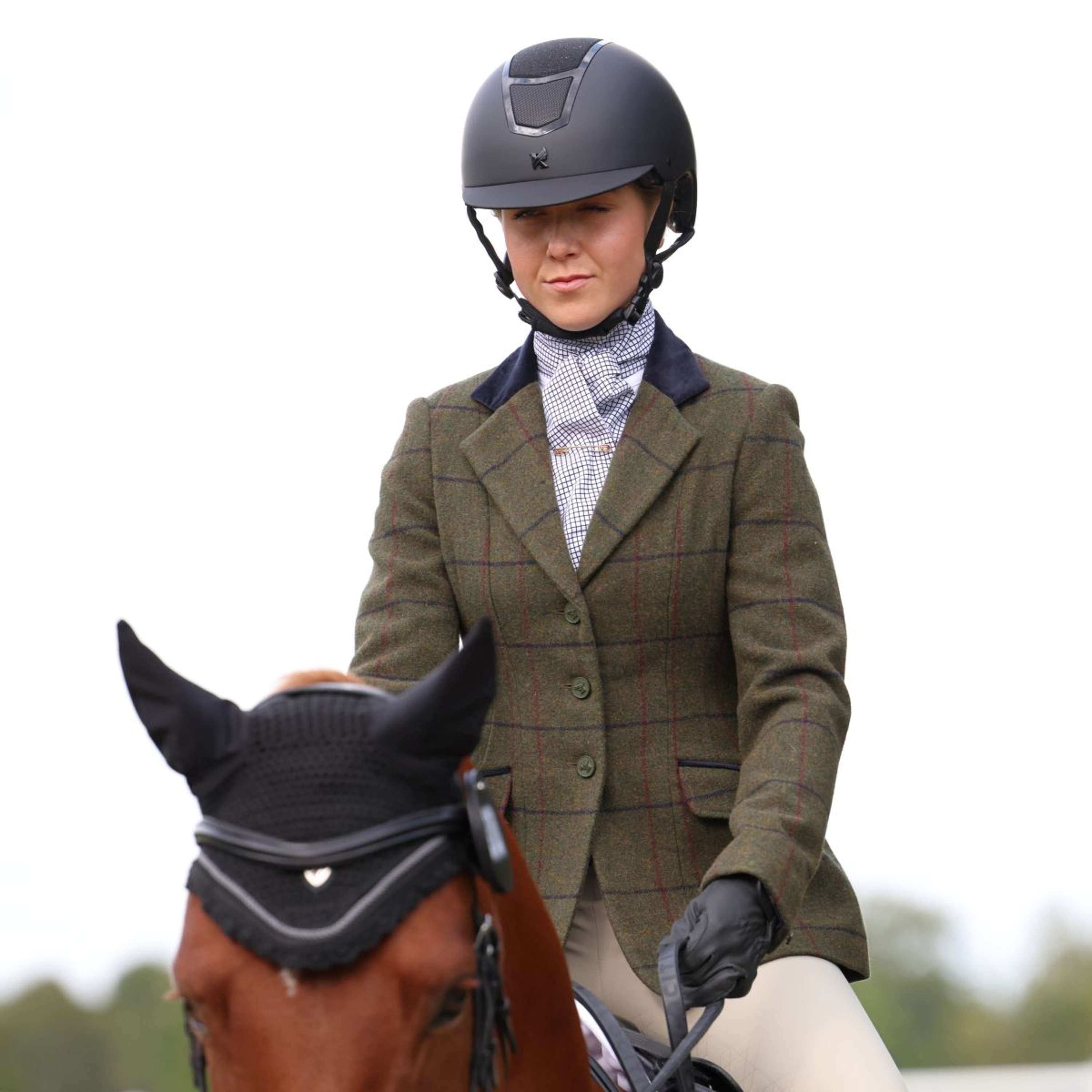 Aubrion by Shires Competition Jacket Saratoga Spruce Green Check