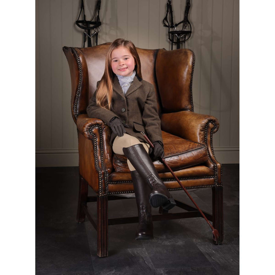 Aubrion by Shires Competition Jacket Saratoga Children Green Check