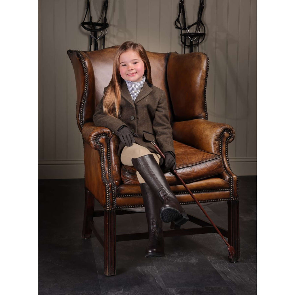 Aubrion by Shires Competition Jacket Saratoga Children Green Check